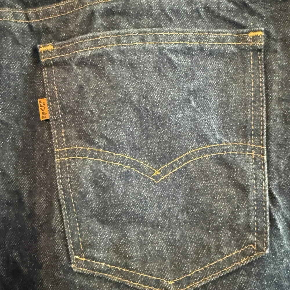 Vintage Levis 517 Jeans 42x30 Fit 40x30 Orange Tab Dark Denim Bootcut 20517-0217
